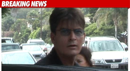 Charlie Sheen hospitalization.