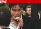 Charlie Sheen -- I Promise to Not Ruin Your Movie