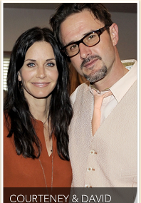 Courteney & David Reunite