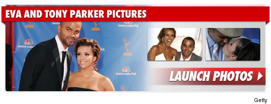 Tony Parker and Erin Barry