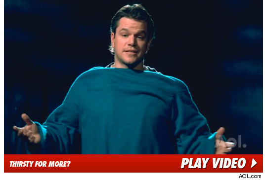 Matt Damon Snuggie