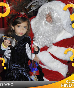 Who's Sittin' On Santa's Lap?
