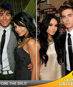 Zac Efron & Vanessa Hudgens Split