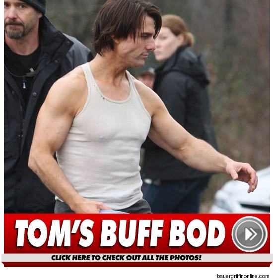 tom cruise young guns cameo. Tom Cruise Packs on the Muscle