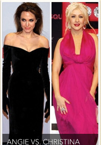 Angelina vs. Christina: World Fashion Wars!