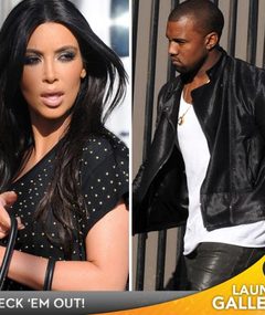 Kim Kardashian in Studio ... with Kanye?!
