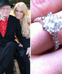 Hugh Hefner & Crystal Harris: Check Out The Engagement Ring!