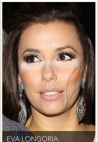 Eva Longoria Steps Out with Kevin Connolly, Bad Makeup!