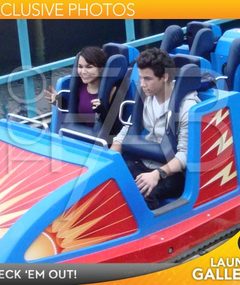 EXCLUSIVE! Nick Jonas' Disney Date with Samantha Barks!