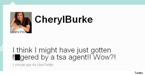 Cheryl Burke TSA