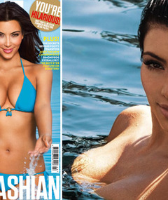 FAB FOTOS: Kim Kardashian's Latest Bikini Spread!