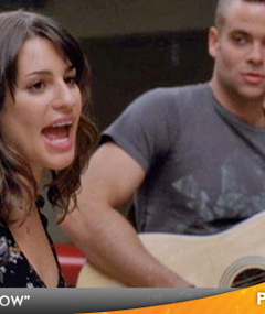 GLEE: Watch Darren, Lea & Mark's Super Bowl Songs Now!