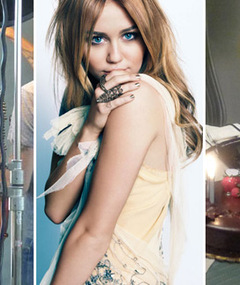 FAB FOTOS! Miley Cyrus In Marie Claire...Plus, Talks About Bong Scandal!