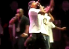 Chris Brown Fills in for Rihanna's 'Good Friend'