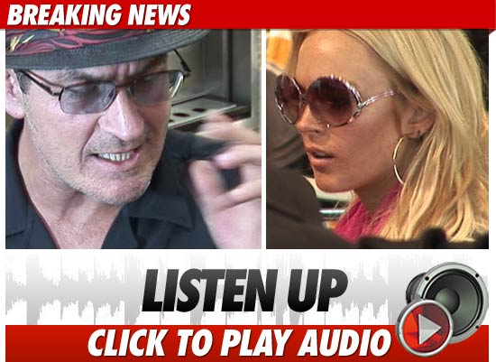 Charlie Sheen Lindsay Lohan