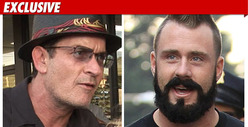 Charlie Sheen's 'Married' -- Parties with MLB Legends