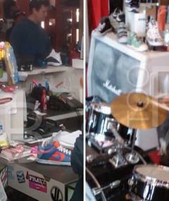 FAB FOTOS: Justin Bieber's Shoe Store Shopping Spree!