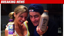 Charlie Sheen's First Tweet -- The 'Naked' Pose