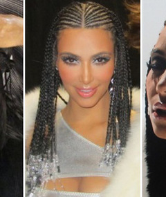 FIRST LOOK: Kim Kardashian Rocks Cornrows in New Music Video!