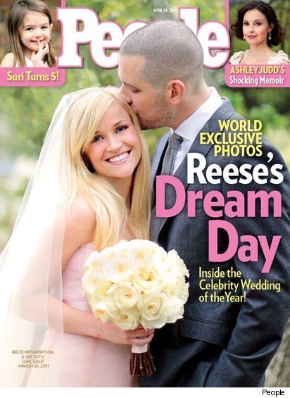 reese witherspoon wedding pictures people. Reese Witherspoon Wedding