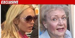 Lindsay to Betty White -- Don't Judge Me! 