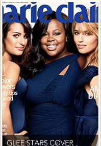 Pics: 'Glee' Girls Cover Marie Claire -- Plus New Episode Sneak Peek!