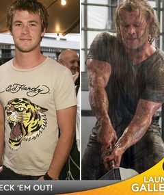 Hemsworth Bulks Up for 'Thor' -- See More Movie Transformations!