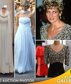 Prince Diana's Gowns Hit the Auction Block
