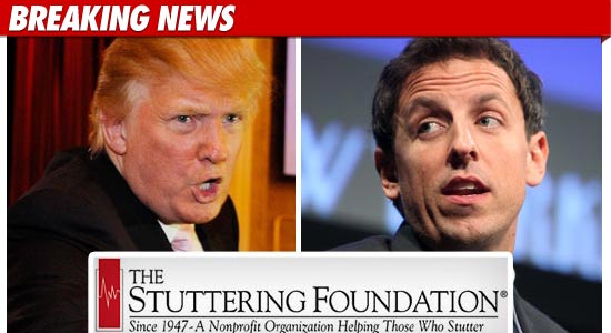 0502_trump_seth_meyers_stuttering_foundation_getty_bn
