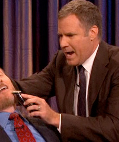Video: Will Ferrell Shaves Off Conan O'Brien's Beard!