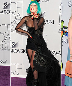 Lady Gaga Honored as Fashion Icon at CFDA Awards in NYC