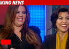 Khloe K -- MAJOR Nip Slip on 'Fox & Friends'