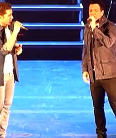 Video: Matthew Morrison & JC Chasez Sing NSYNC!