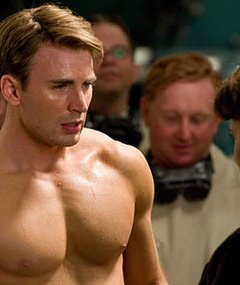 Chris Evans Buffs Up, Takes On Bad Guys in 'Captain America'