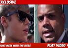 Bieber Rips BET Security -- 'This Guy's a D-Bag'