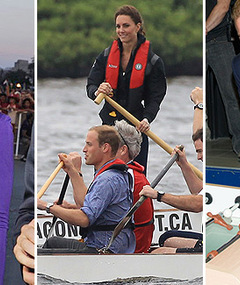 William & Kate in Canada: Races, Food, Fashion & Foosball!