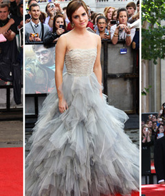 Emma Watson Stuns at 'Deathly Hallows Part 2' Premiere!