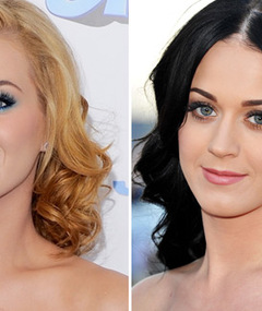 Katy Perry Debuts Blonde 'Do at 'Smurfs' Premiere