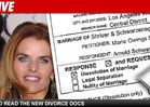 Arnold Files New Divorce Docs -- Kinder to Maria