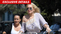 Lindsay Lohan -- Bike Curious
