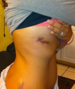Jordin Sparks Reveals New Rib Cage Tattoo