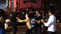 Hollywood Nightclub Brawl -- Stun Gun and Girl Fight