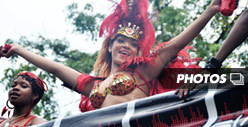 Rihanna's Half-Naked Body -- Headdressed to Kill