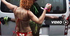 Rihanna -- The Girl-On-Girl Video Grind