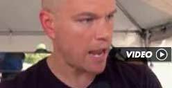 Matt Damon RIPS Reporter -- Don't INSULT Teachers