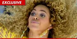 Beyonce Video Shoot -- Cops Arrest Egg-Thrower
