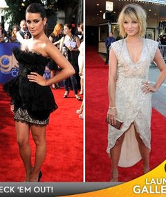 Glee' Stars Go Sexy and Glamoro...