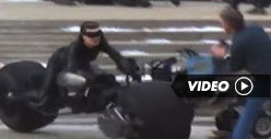 Batman Stunt GONE WRONG -- Catwoman Crushes Camera