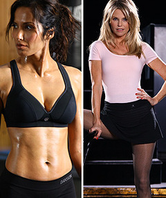 Hilary, Jenny, Padma & Christie Show Skin for Danskin