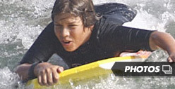 Arnold Schwarzenegger's Love Child -- Board Stiff